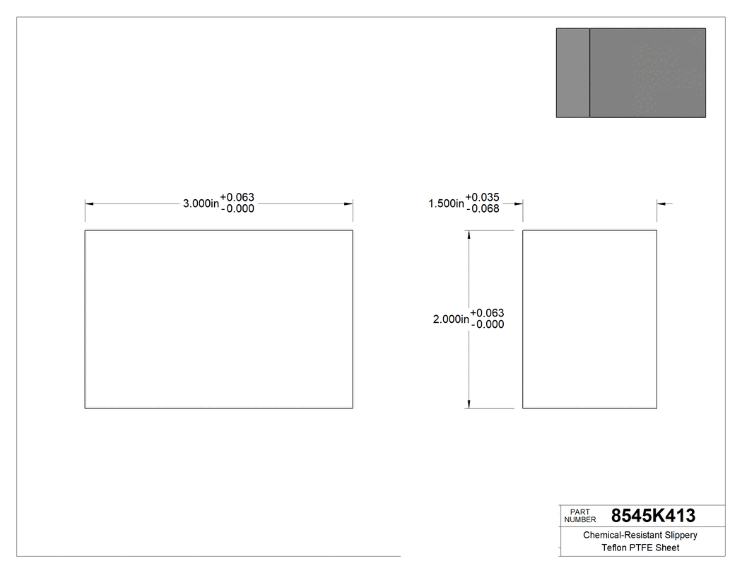 Technical drawing - 8545K413
